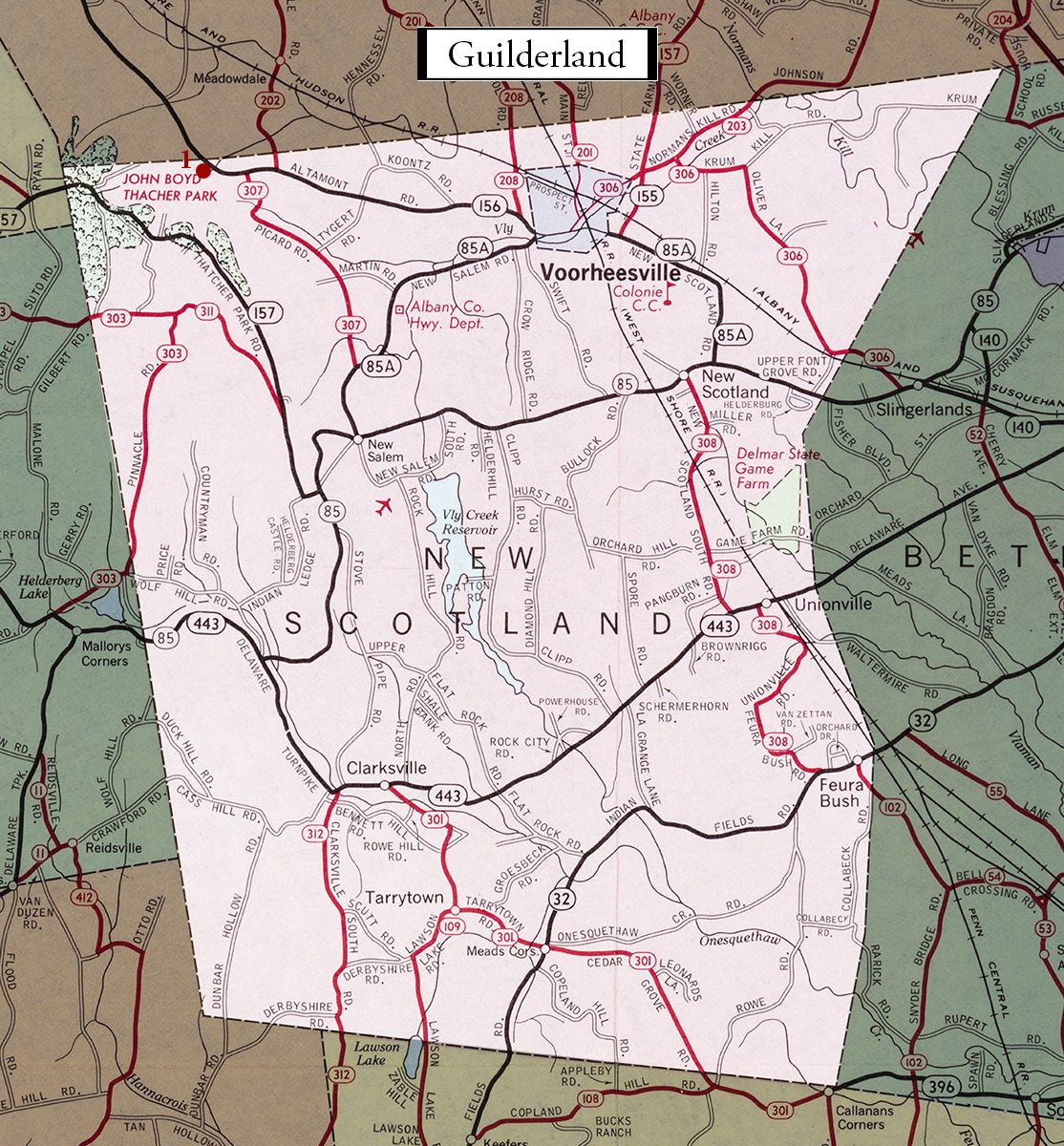 Guilderland Ny Street Map at Shirley Vining blog